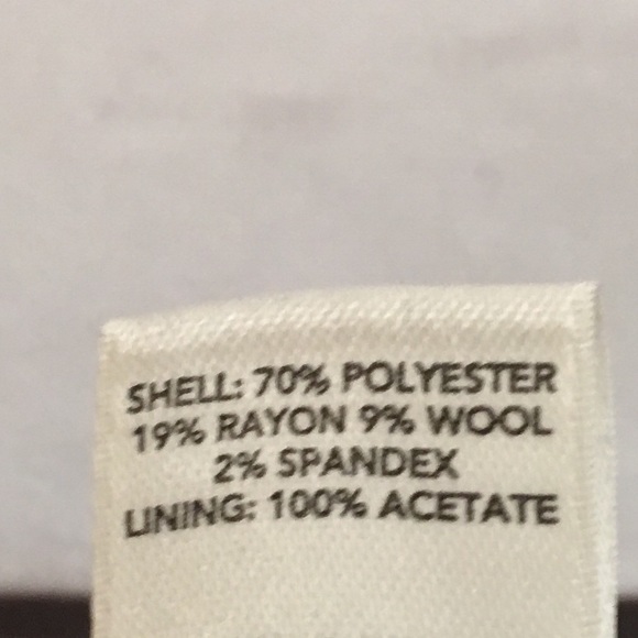 LOFT Black & White Trousers with Zig Zag Stitch. - Picture 7 of 11